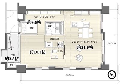 間取り：間取り
