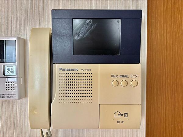 来客者を確認できるＴＶモニター付インターホン