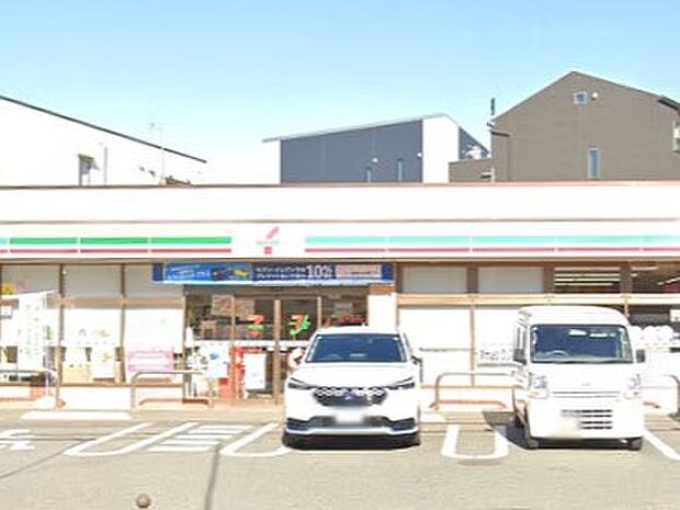 コンビニ 480m セブン-イレブン 練馬平和台1丁目店