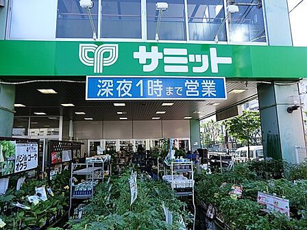 スーパー 690m サミットストア 石神井台店 