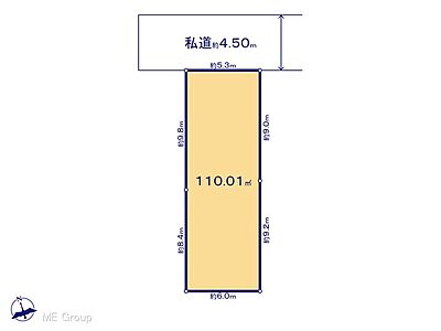 区画図:図面と異なる場合は現況を優先 区画図:図面と異なる場合は現況を優先