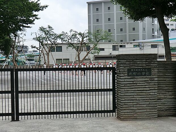 小学校 580m 練馬区立北町小学校