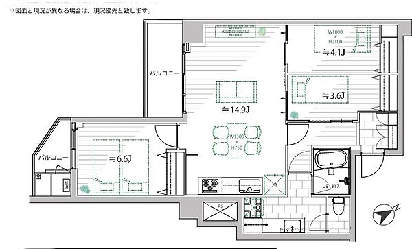 間取り：313004912377