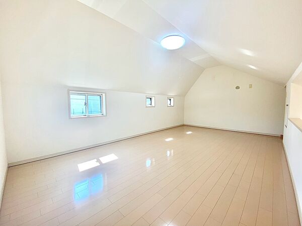 多趣味のご家族もうれしい小屋裏収納