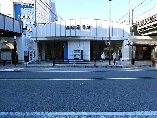 駅 880m 山手線　高田馬場駅
