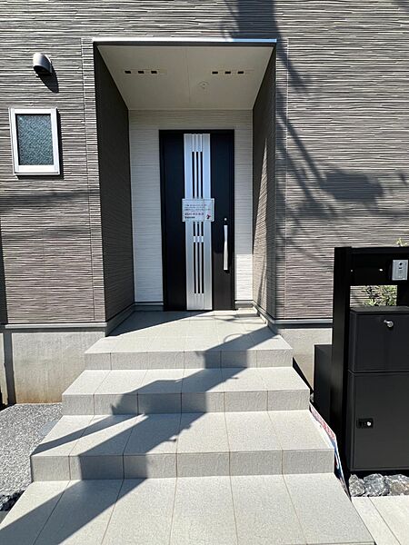 いつも気持ち良くご家族を迎えられる玄関