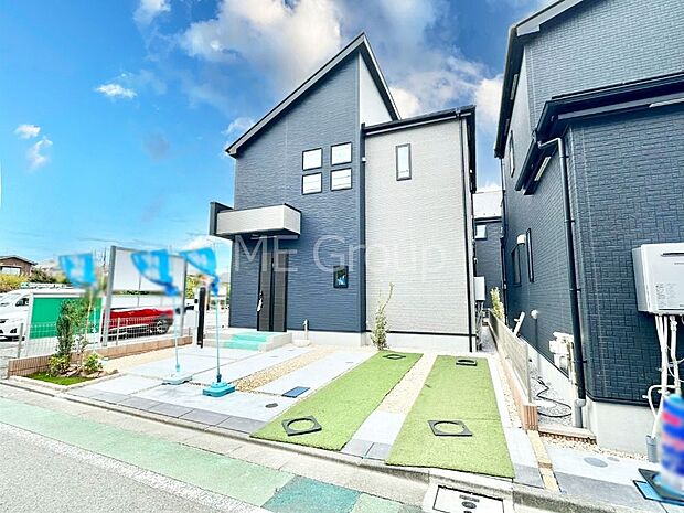 上質感あふれる外観デザイン。魅力の住まいを実現。 