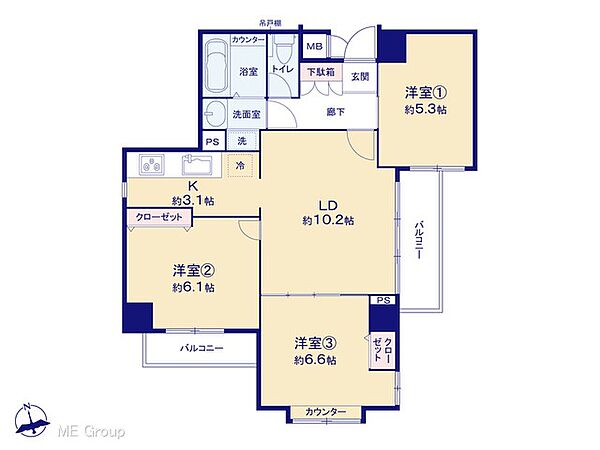 間取り：311002313762