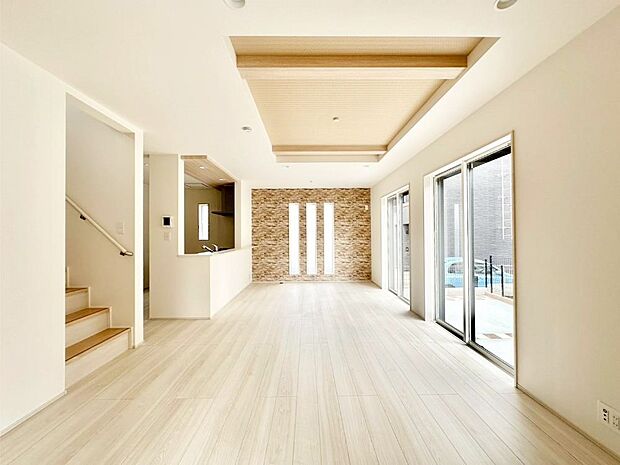 住む方の個性が引き出される、インテリアを考えるのが楽しみなリビングです!