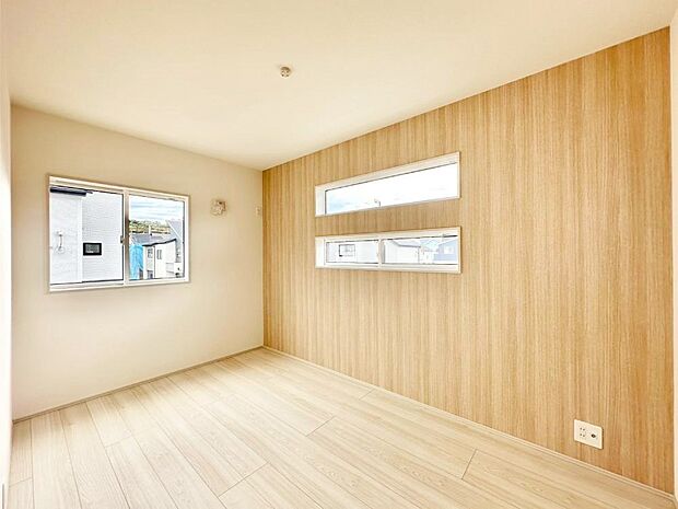 2面採光を確保した明るい空間。家族みんなが快適な暮らしを実現する設計です。