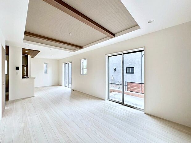 住む方の個性が引き出される、インテリアを考えるのが楽しみなリビングです!