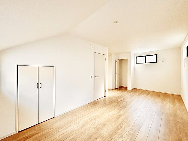 ドア&クローゼット2ヵ所付きなので2部屋に分けて利用可