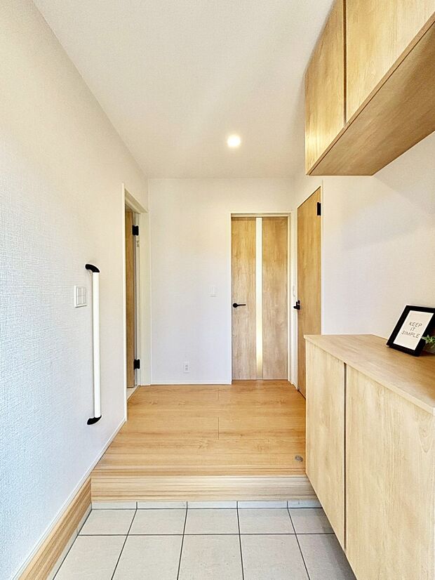 家族の帰宅やお客様をあたたかく迎える玄関