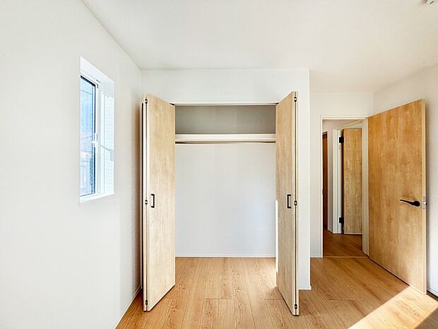 収納も充実しています!どんなお部屋にするか考えるのが楽しみですね。