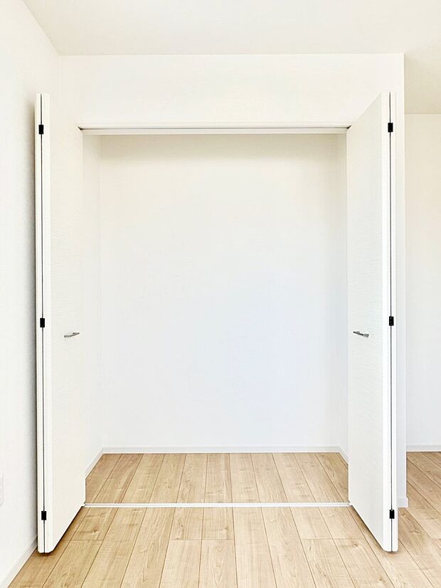 収納力あるクローゼット