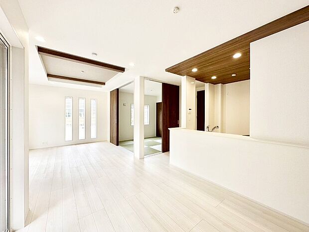 家族が自然と集まる憩いのスペースになりそう