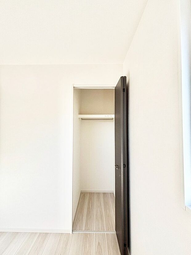 収納力あるクローゼット