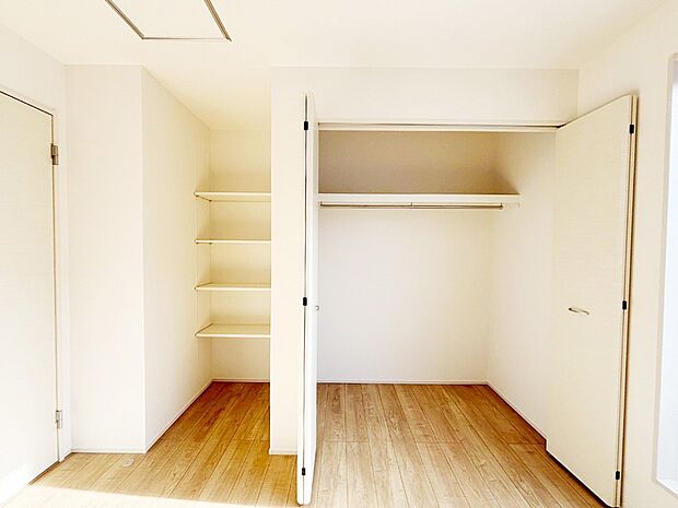 全居室クローゼット付き