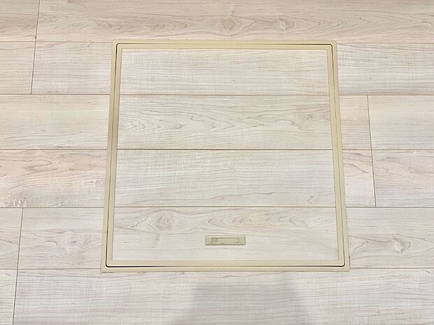 床下収納付き！日用品・非常用品の収納にも大活躍。