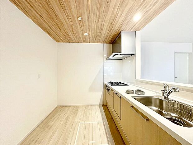 食洗機・浄水器・3ツ口コンロなどデザイン性も機能性も兼ね備えたシステムキッチン！