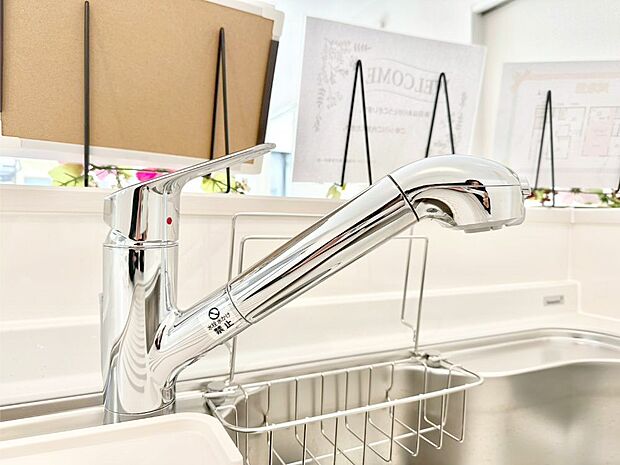 いつでも清潔なおいしいお水を。一つの水栓で水道水と浄水を使い分け。