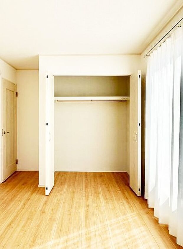 全居室クローゼット付き