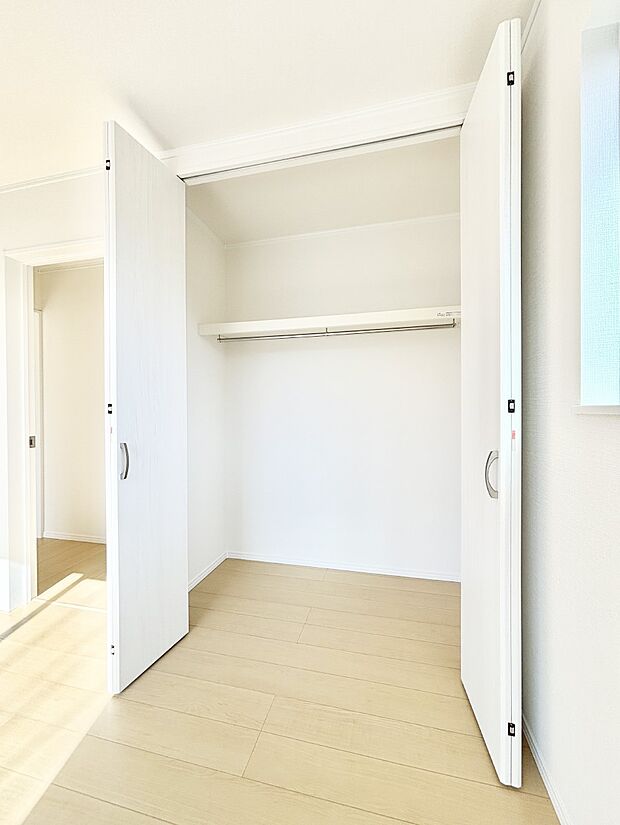 収納力あるクローゼット