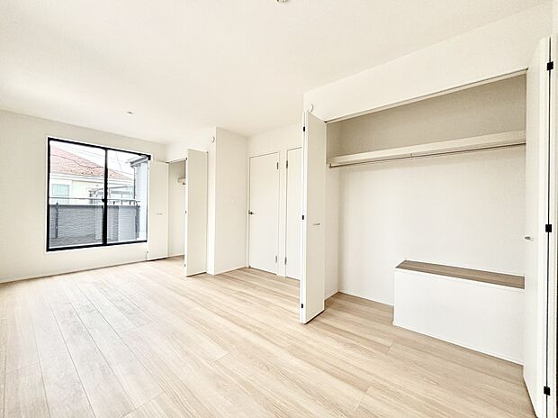 将来は2部屋にすることもできますね。お年頃になったら夢の個室にチェンジ!