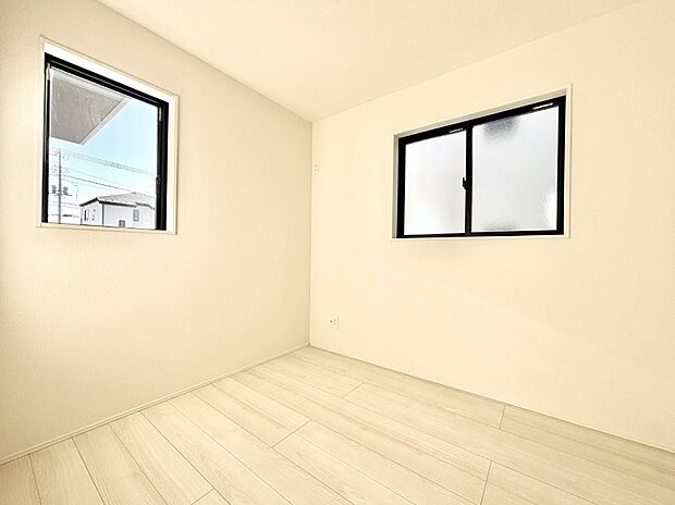 2面採光で明るさ&風通し良好!