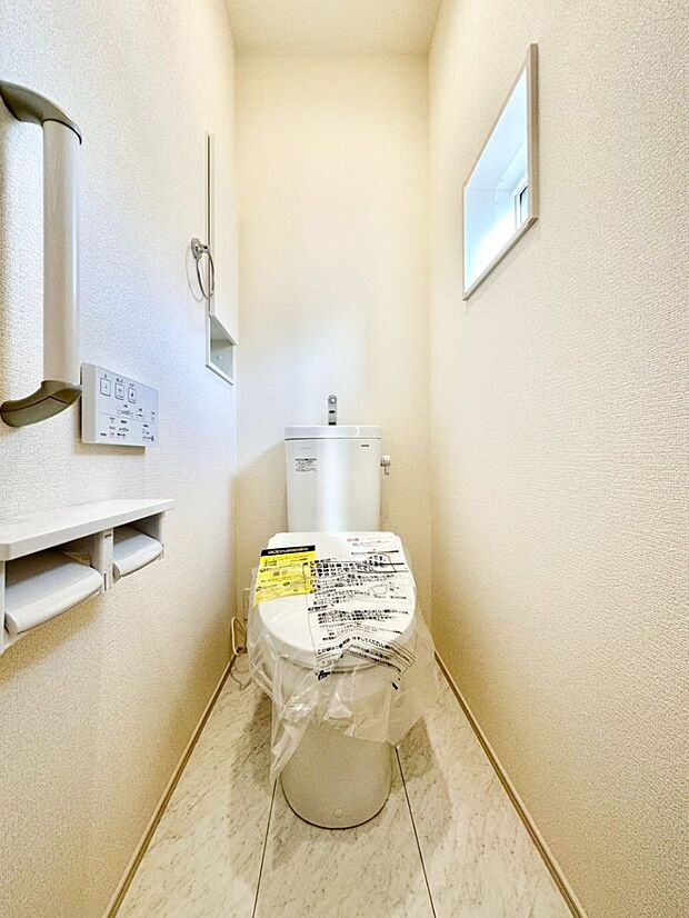 トイレは1階と2階それぞれに配置されていてとても便利です。