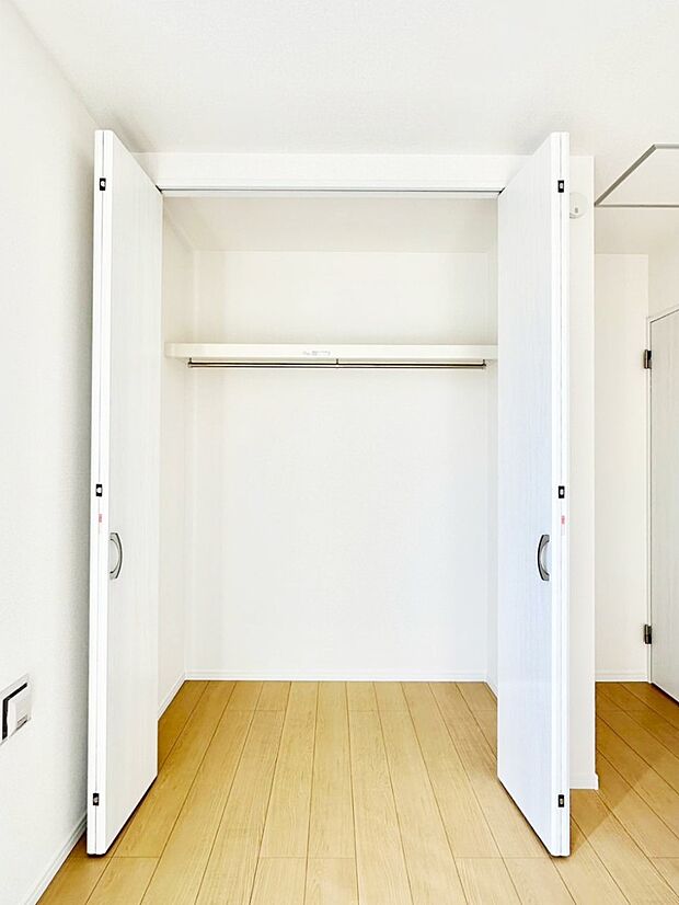収納力あるクローゼット