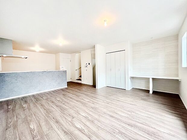 住む方の個性が引き出される、インテリアを考えるのが楽しみなリビングです