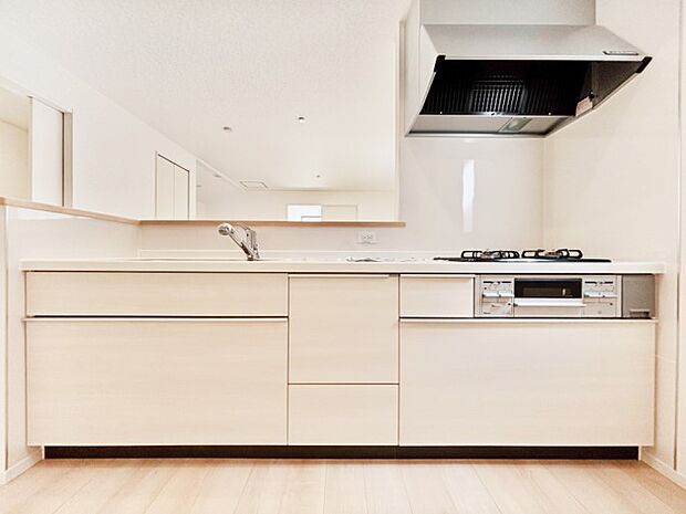 毎日使うキッチンだから、使いやすさ&お手入れのしやすさにこだわりました。