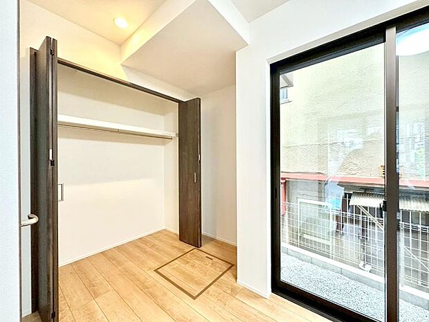 収納が充実しているので居住スペースを広々使えます  