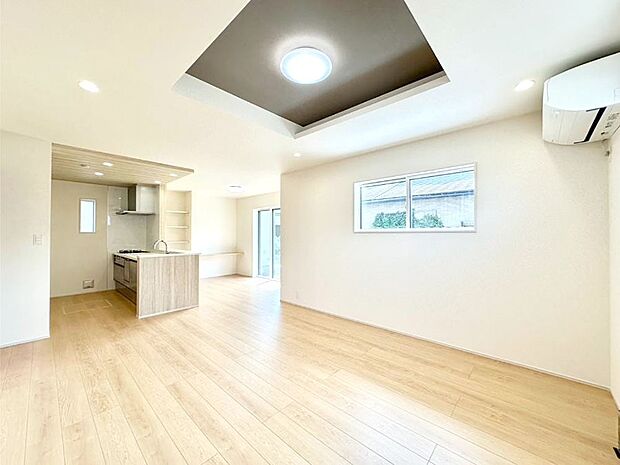 住む方の個性が引き出される、インテリアを考えるのが楽しみなリビングです!