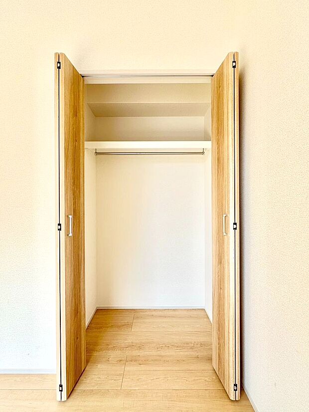 たっぷりの収納スペースで快適に暮らせそう