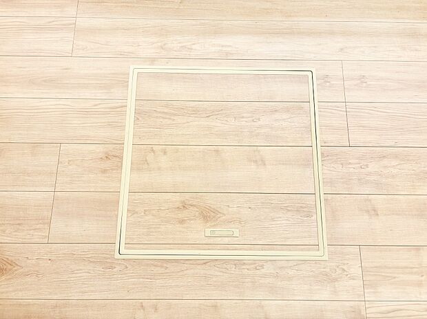 床下収納付き！日用品・非常用品の収納にも大活躍。