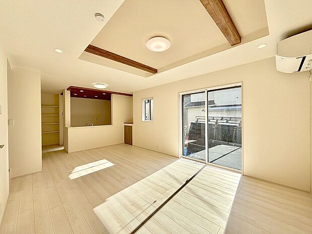 住む方の個性が引き出される、インテリアを考えるのが楽しみなリビングです!