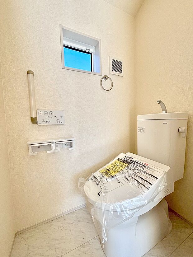 トイレは1階と2階それぞれに配置されていてとても便利です。