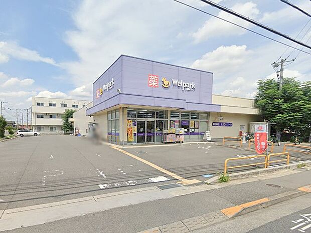 ドラッグストア 300m ウェルパーク 小平花小金井店