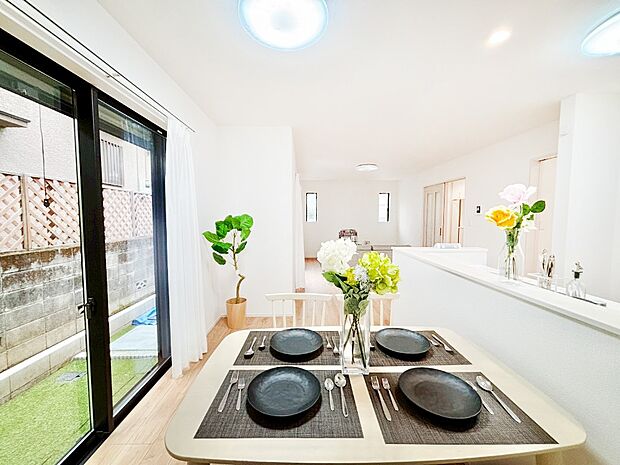 住む方の個性が引き出される、インテリアを考えるのが楽しみなリビングです!