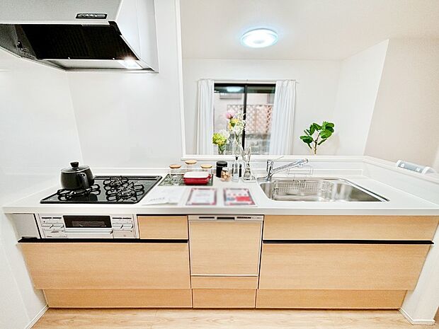 お料理を効率的に、楽しく!システムキッチン