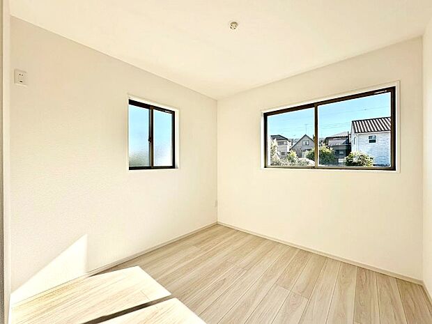 2面採光で明るさ＆風通し良好！