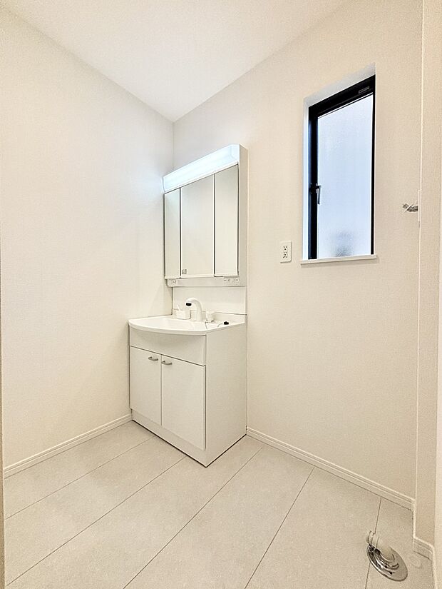 清潔感のあるランドリースペース