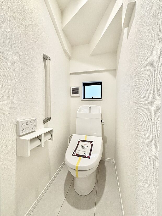 トイレは1階と2階それぞれに配置されていてとても便利です。 