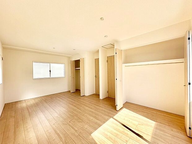 将来は2部屋にすることもできますね。お年頃になったら夢の個室にチェンジ!