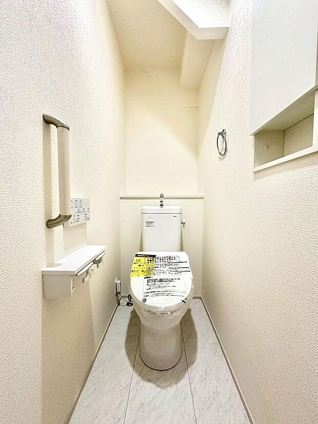 トイレは1階と2階それぞれに配置されていてとても便利です。