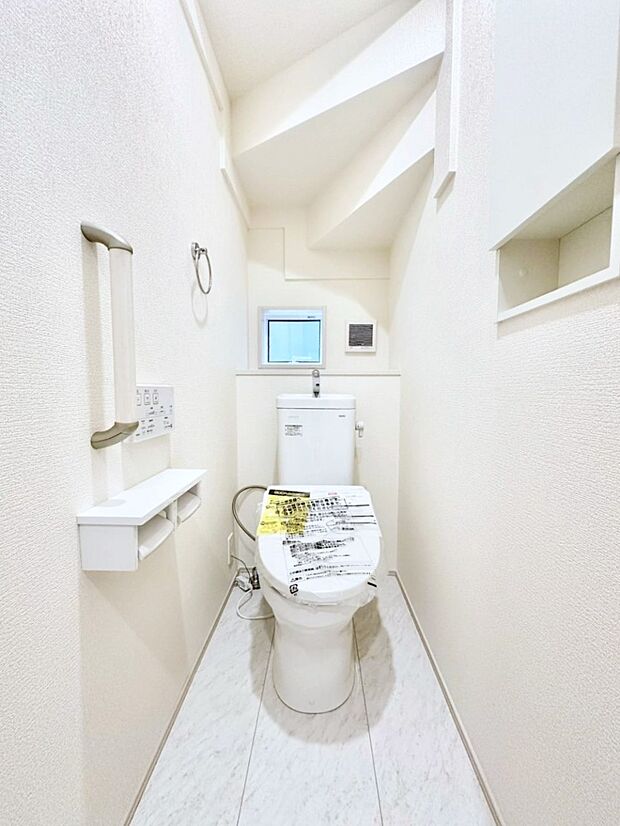 トイレは1階と2階それぞれに配置されていてとても便利です。