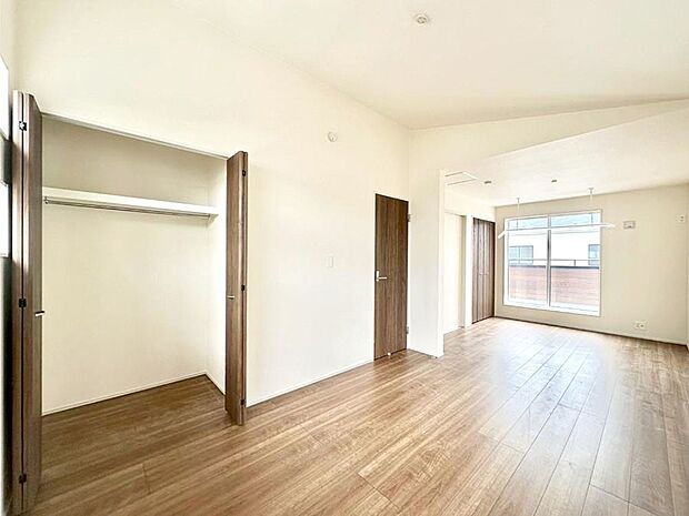 将来は2部屋にすることもできますね。お年頃になったら夢の個室にチェンジ!