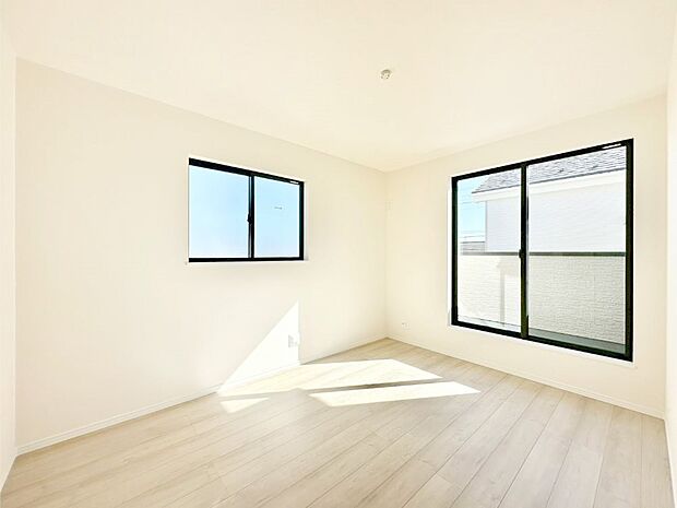 2面採光で明るさ&風通し良好!